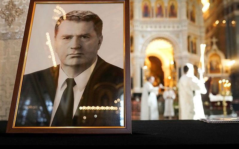 Russian Patriarch honours nationalist Zhirinovsky at funeral  
