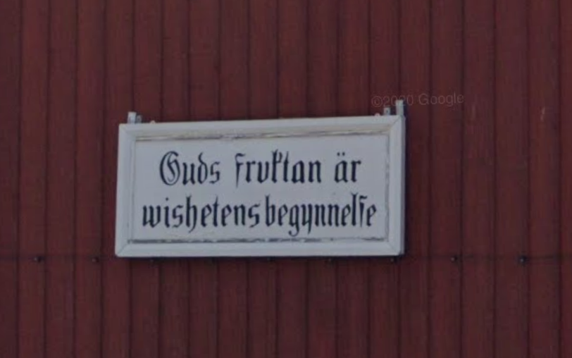 Christian sign will remain on school in Sweden