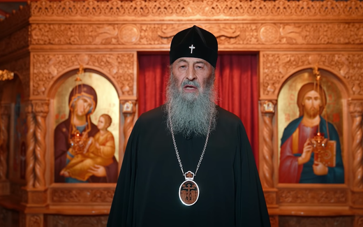 Metropolitan Onuphry is very critical of Moscow. Screenshot from News.church.ua