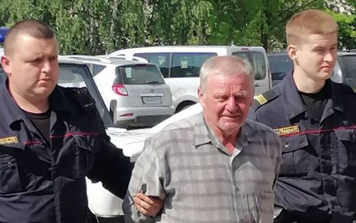 Pastor Vladimir Stepanovich Burshtyn was arrested after preaching in a park. Photo Telegram, Новости и архив МСЦ ЕХБ